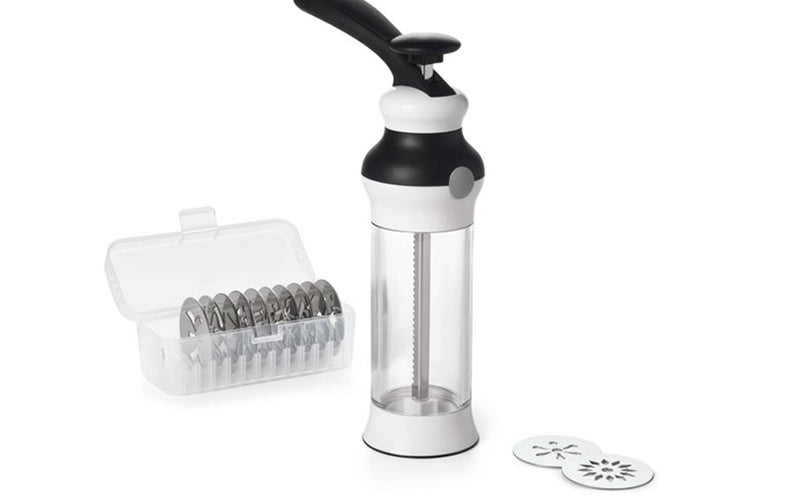 The Best Cookie Press Option: OXO Cookie Press With Storage Box