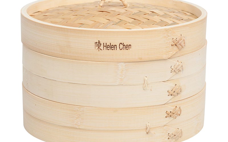 The Best Food Steamers Option: Helen's Asian Kitchen Bamboo Food Steamer