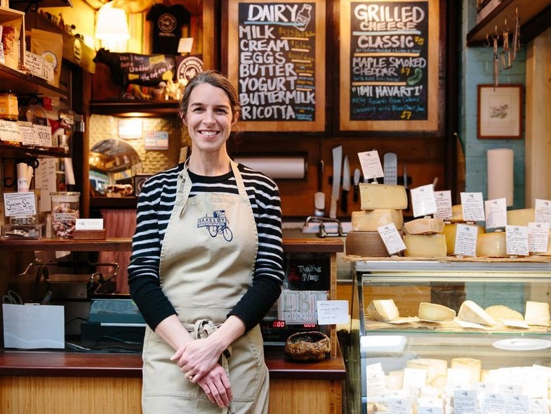 Anne Saxelby in Essex Market