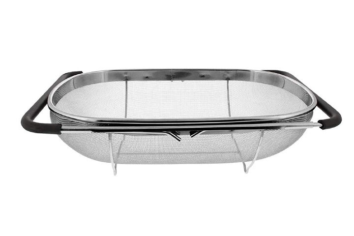 Best Colanders Rinsing Counter Work: Makerstep Over the Sink Colander Strainer Basket