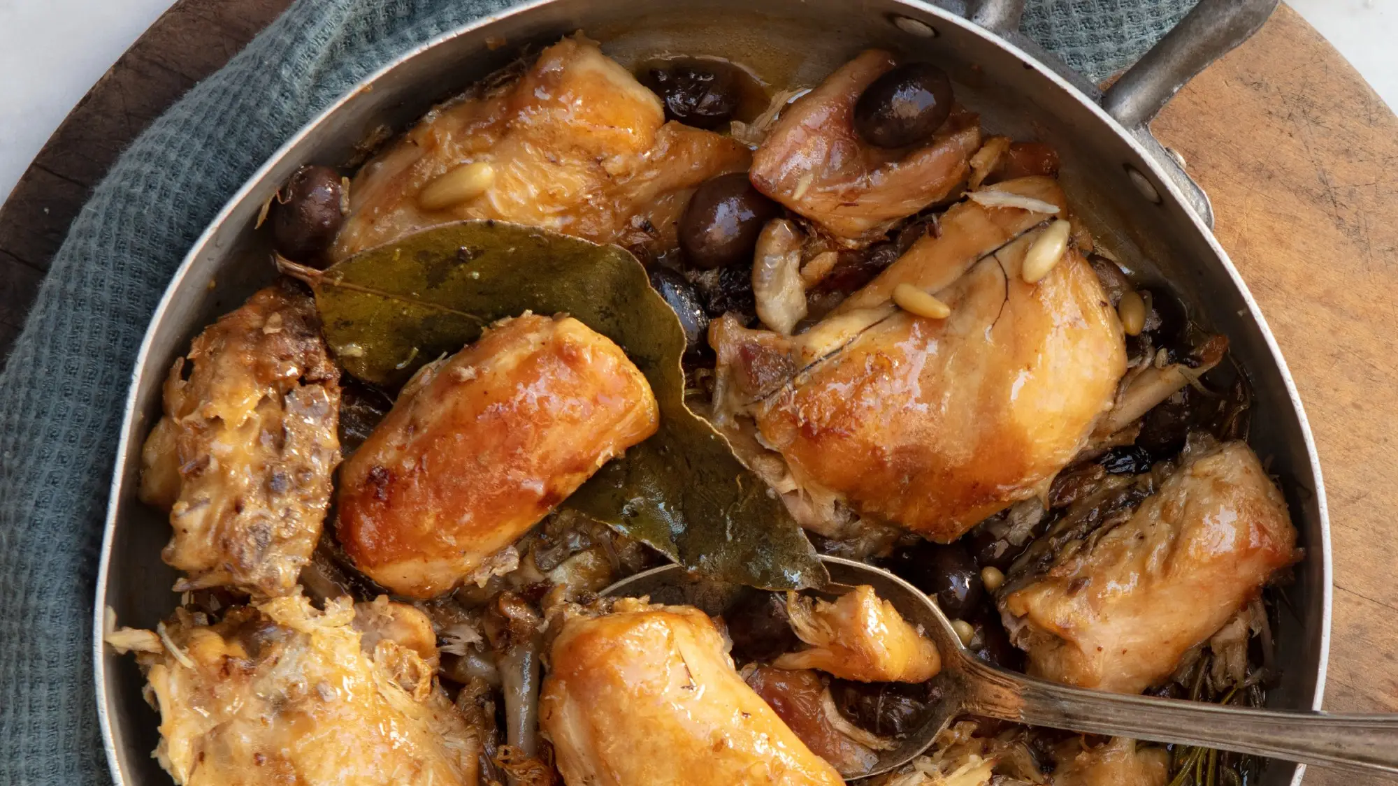Coniglio alla Ligure (Ligurian-Style Braised Rabbit)-image