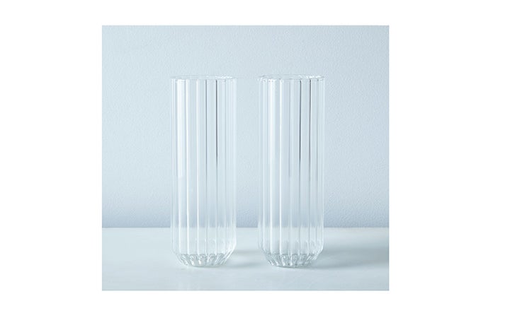 Best Highball Glasses Fluted: fferrone Dearborn Glassware