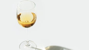 California Chardonnay in Glass