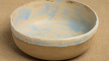Large bowl from women parolees Peoples Pottery Project