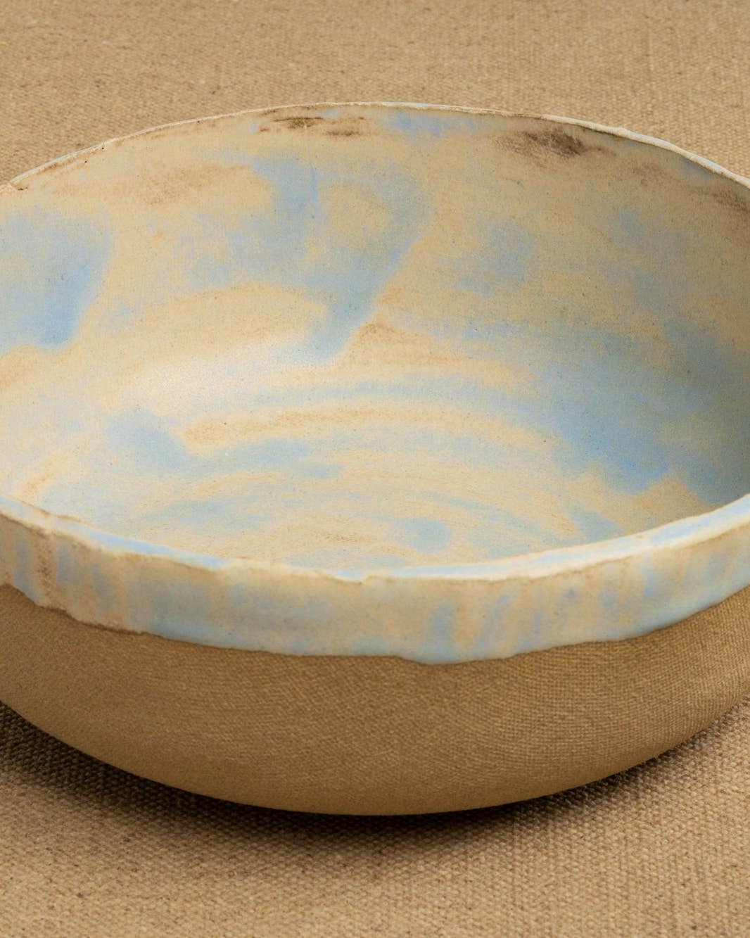 In Pottery, Women Parolees Find a Path Forward Large bowl from women parolees Peoples Pottery Project