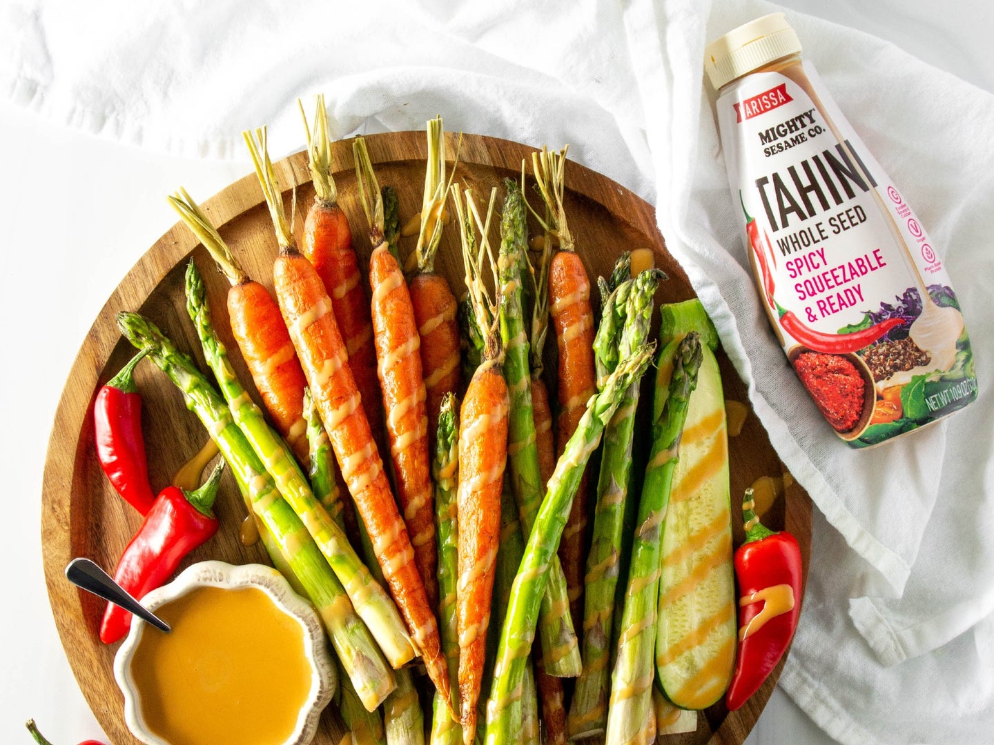 Mighty Sesame Co.'s Harissa Tahini Spread