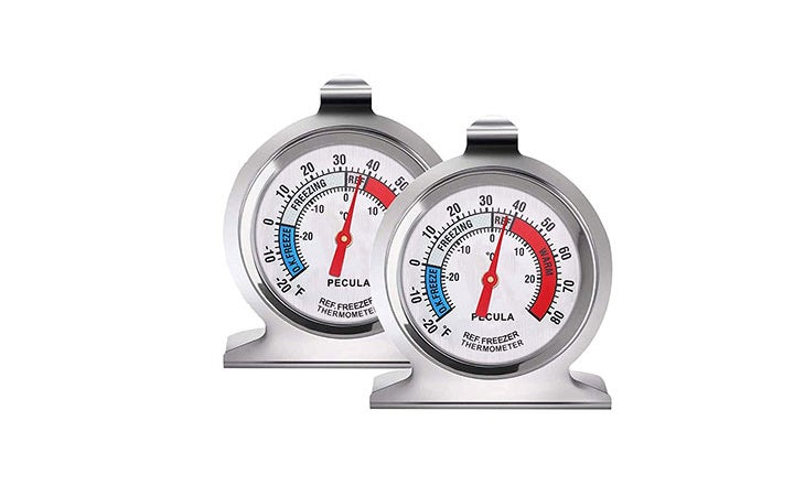 Best Chest Freezers Accessory 2 Pack Refrigerator Thermometer