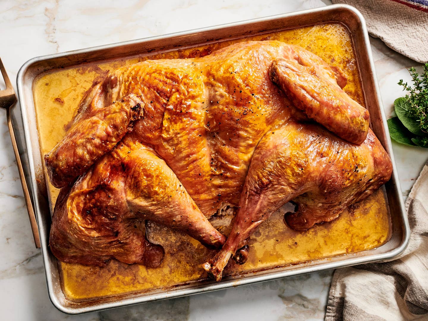 Get That Bird on the Table Faster (and More Evenly Cooked) With This Time-Saving Technique