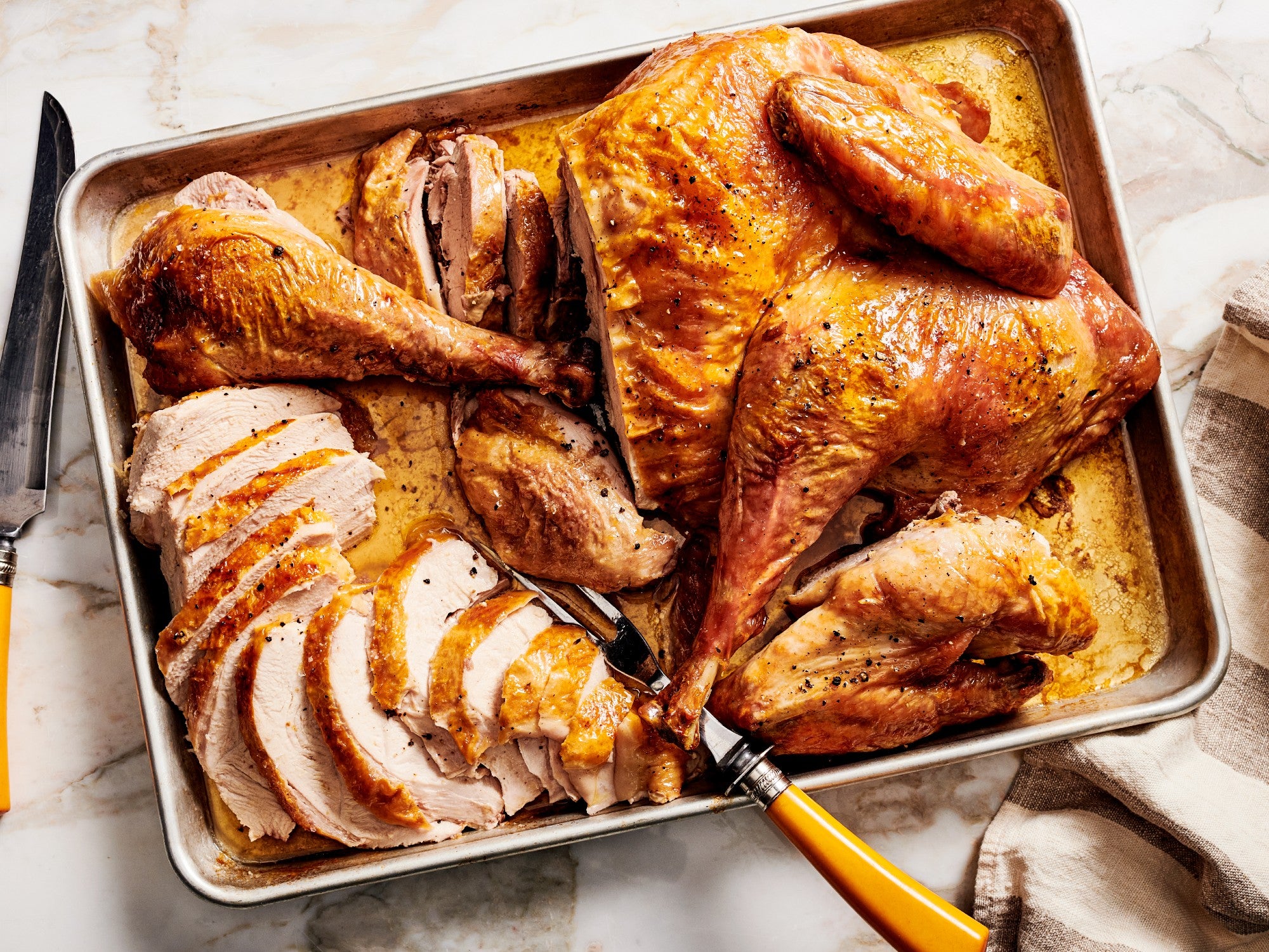 Simple Spatchcock Turkey Recipe | Saveur-image