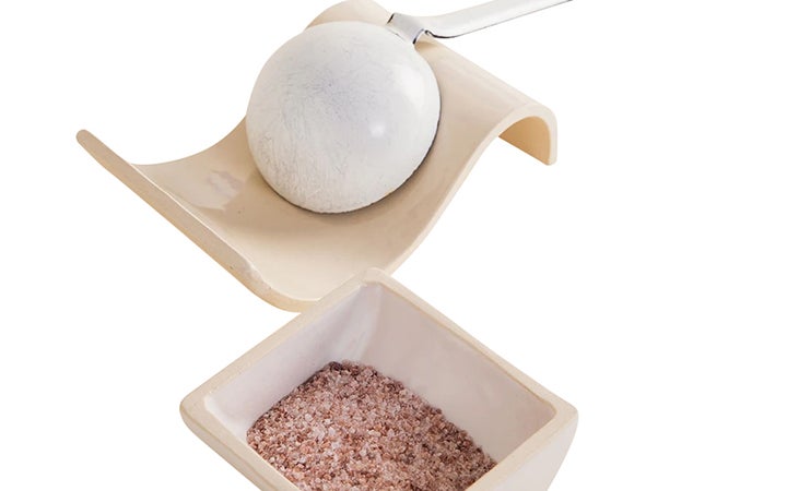 SAVEUR GIFT GUIDE VirginiaSinWilliwawSaltCellarandSpoonRest