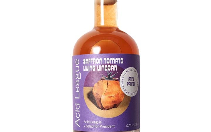 SAVEUR GIFT GUIDE: Acid League Saffron Tomato Living Vinegar