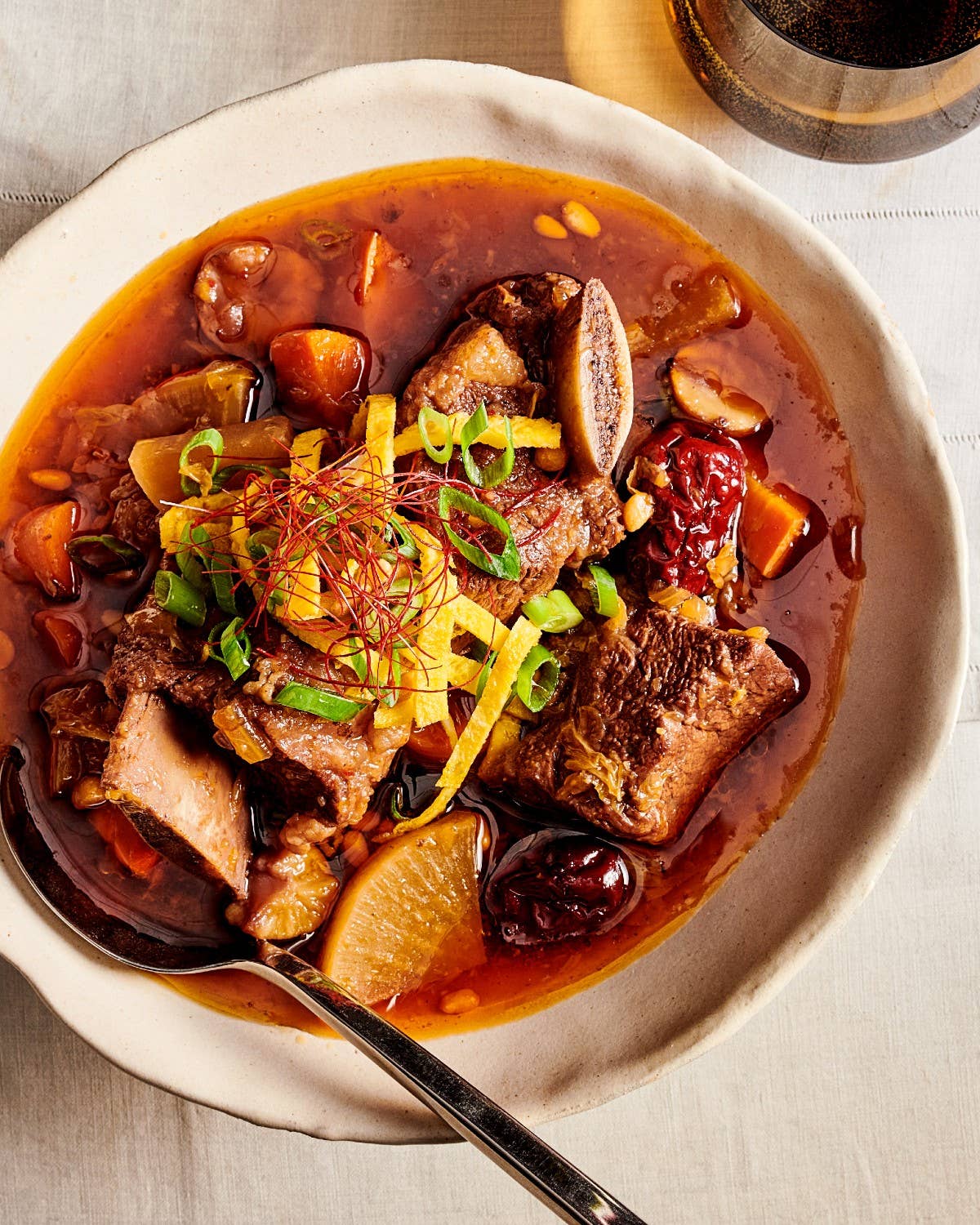 Galbi Jjim (Braised Short Ribs) Korean Thanksgiving Galbi Jjim Recipe