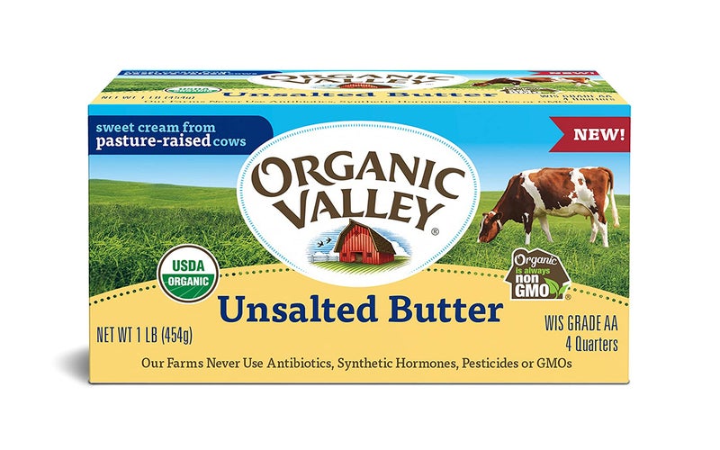 Best Butter Option: Organic Valley Unsalted