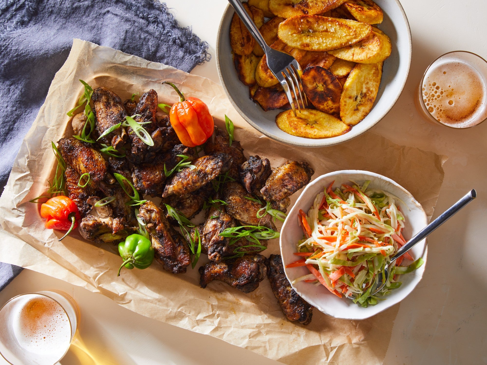 Jerk Chicken Wings Recipe | Saveur-image