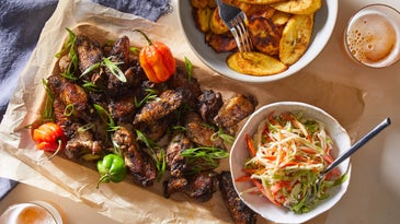 Jamaican Jerk Chicken Wings Feature