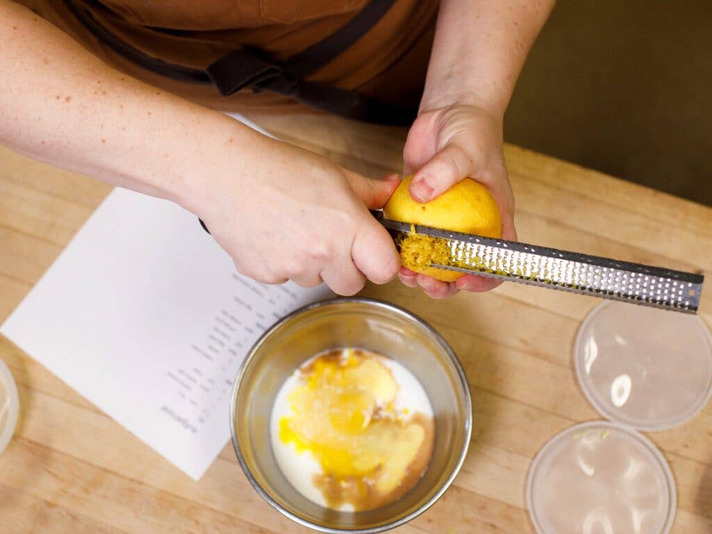 Peeling Lemons for Meal Prep