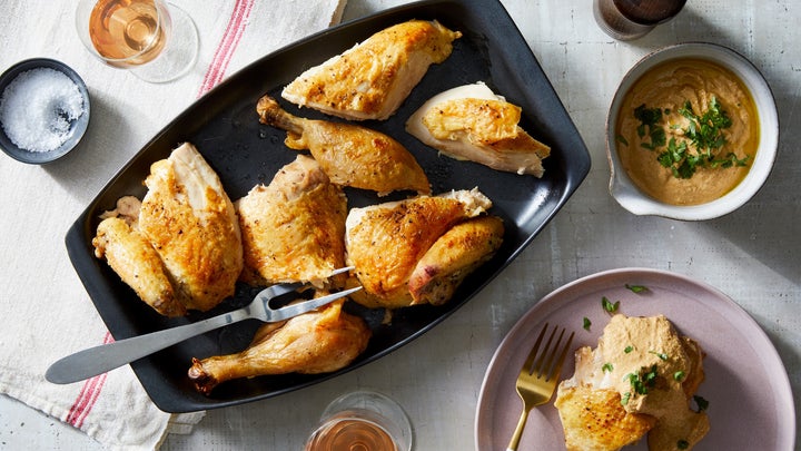 Georgian Walnut Roast Chicken Recipe