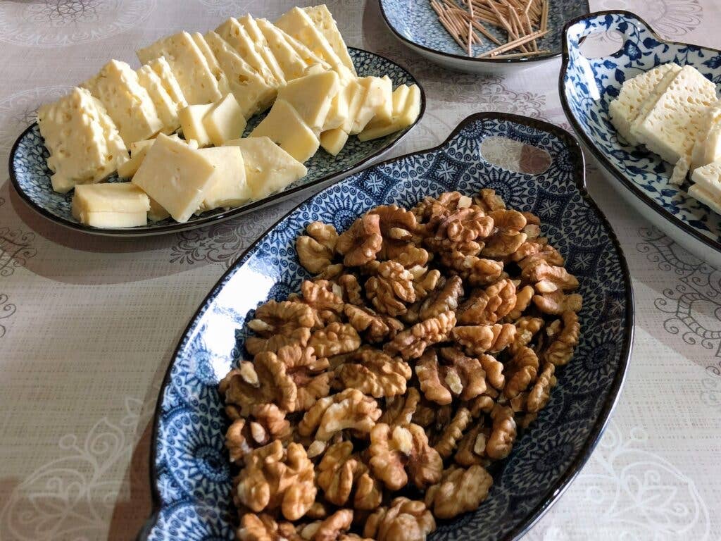 Georgian Walnuts at the Table