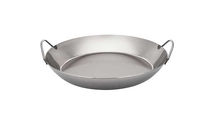 Best Paella Pans Overall: Matfer Bourgeat Black Steel Paella Pan Saveur