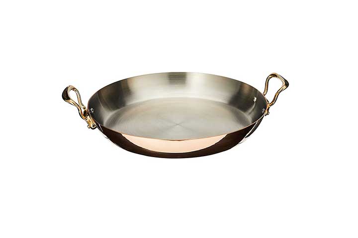 Best Paella Pans Upgrade: Mauviel M'Heritage Copper Paella Pan Saveur