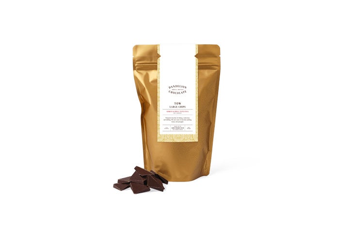 Best Chocolate Chips Small Batch Chips: Dandelion Kokoa Kamili 70% Large Chips