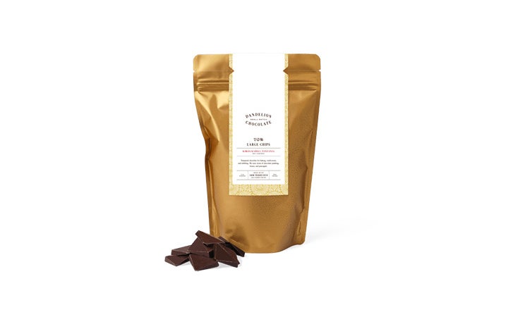 Best Chocolate Chips Small Batch Chips: Dandelion Kokoa Kamili 70% Large Chips