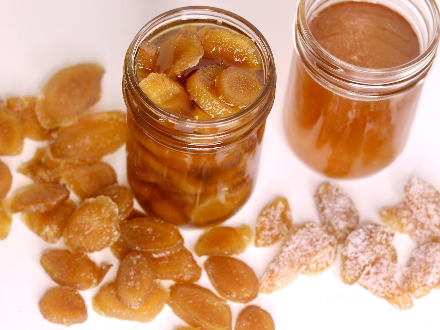 Jarring Candy Ginger for Preserving