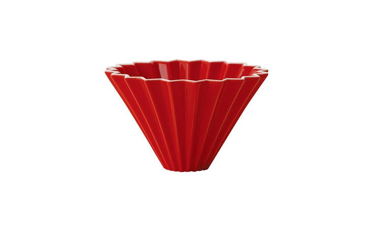 Pour Over Coffee Makers Guide Combination Form Function Origami Dripper Saveur