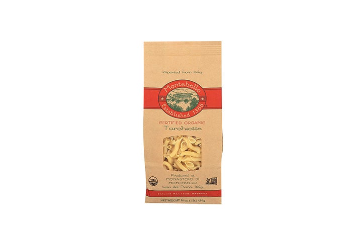Best Pasta Brands Overall: Montebello Torchiette Saveur