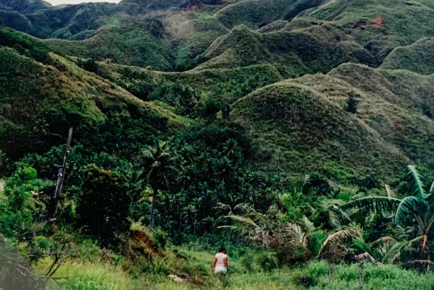 Author Larkin Clark in Guam