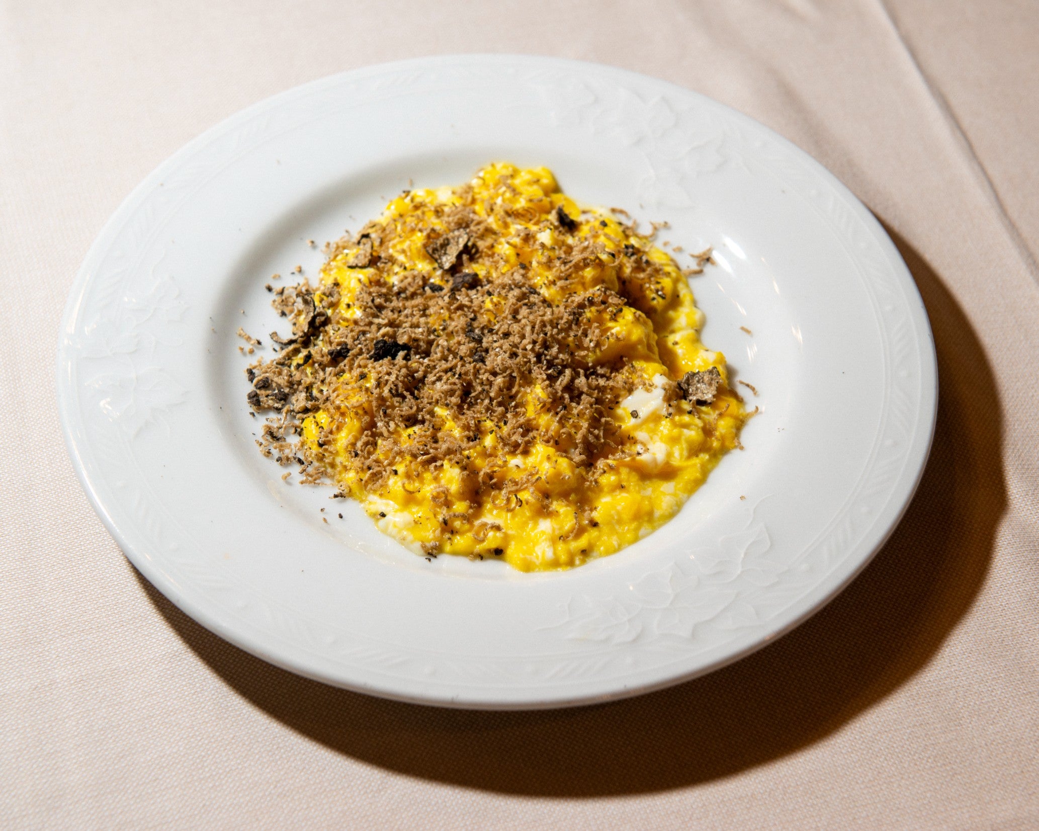 SoftScrambled Eggs With Black Truffle Recipe Saveur