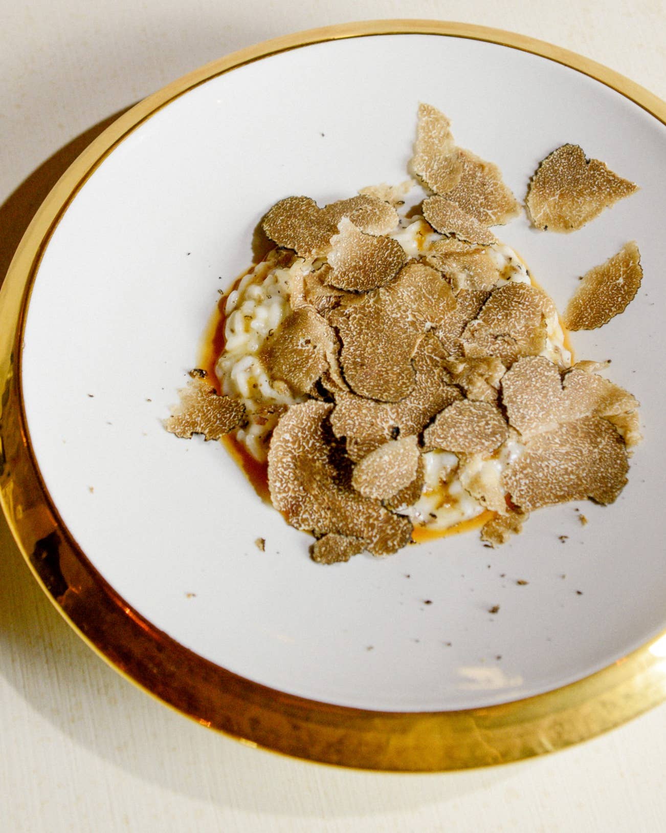 Truffle Risotto with Shaved Truffles