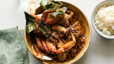 Dungeness Crab Wild Mushroom Stew Recipe
