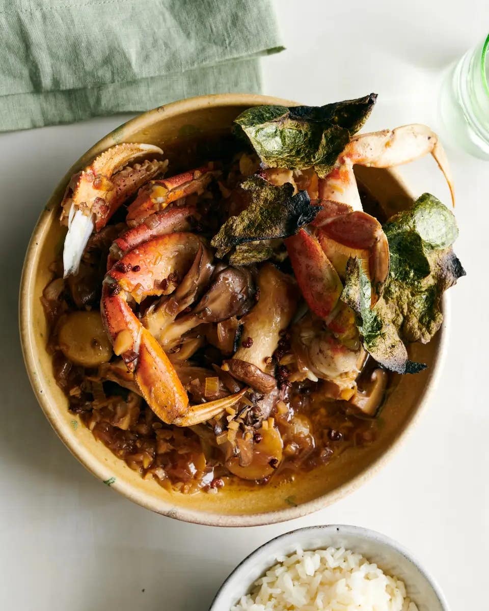 Wild Mushroom and Dungeness Crab Stew Dungeness Crab Wild Mushroom Stew Recipe