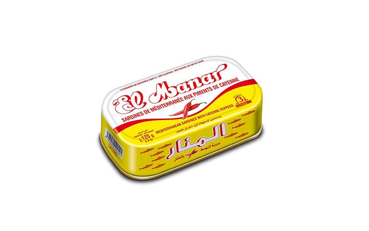 Best Canned Sardines Flavored El Manar Mediterranean Sardines Cayenne Pepper Saveur
