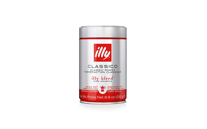 Best Italian Coffee Brands Arabica Illy Classico Medium Roast Saveur