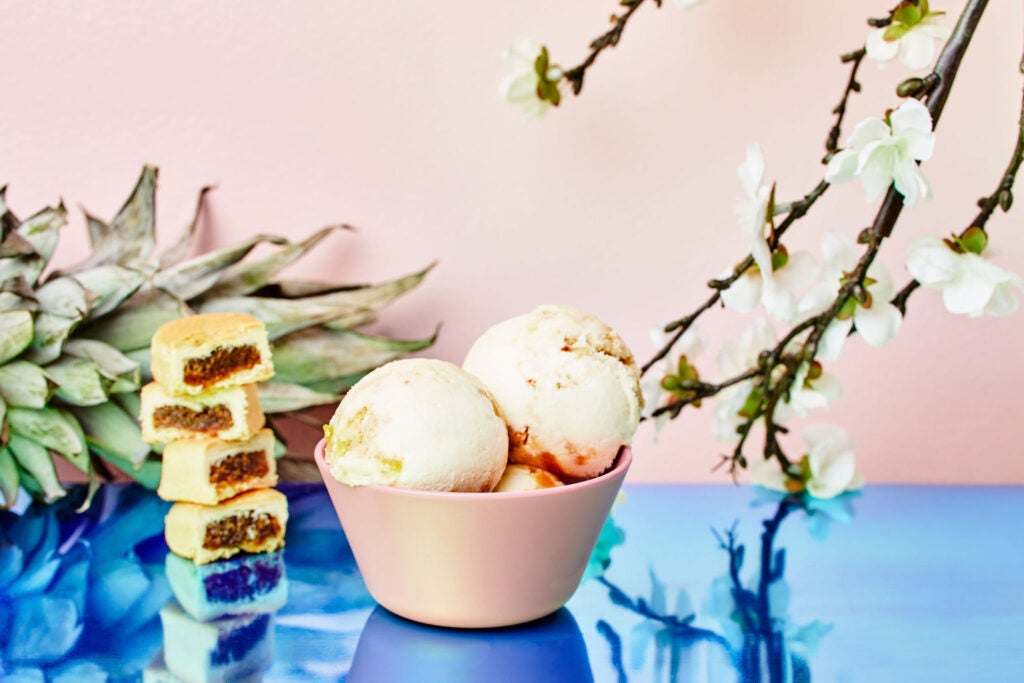 Dear Bella Creamery Taiwanese Pineapple Cake Ice Cream