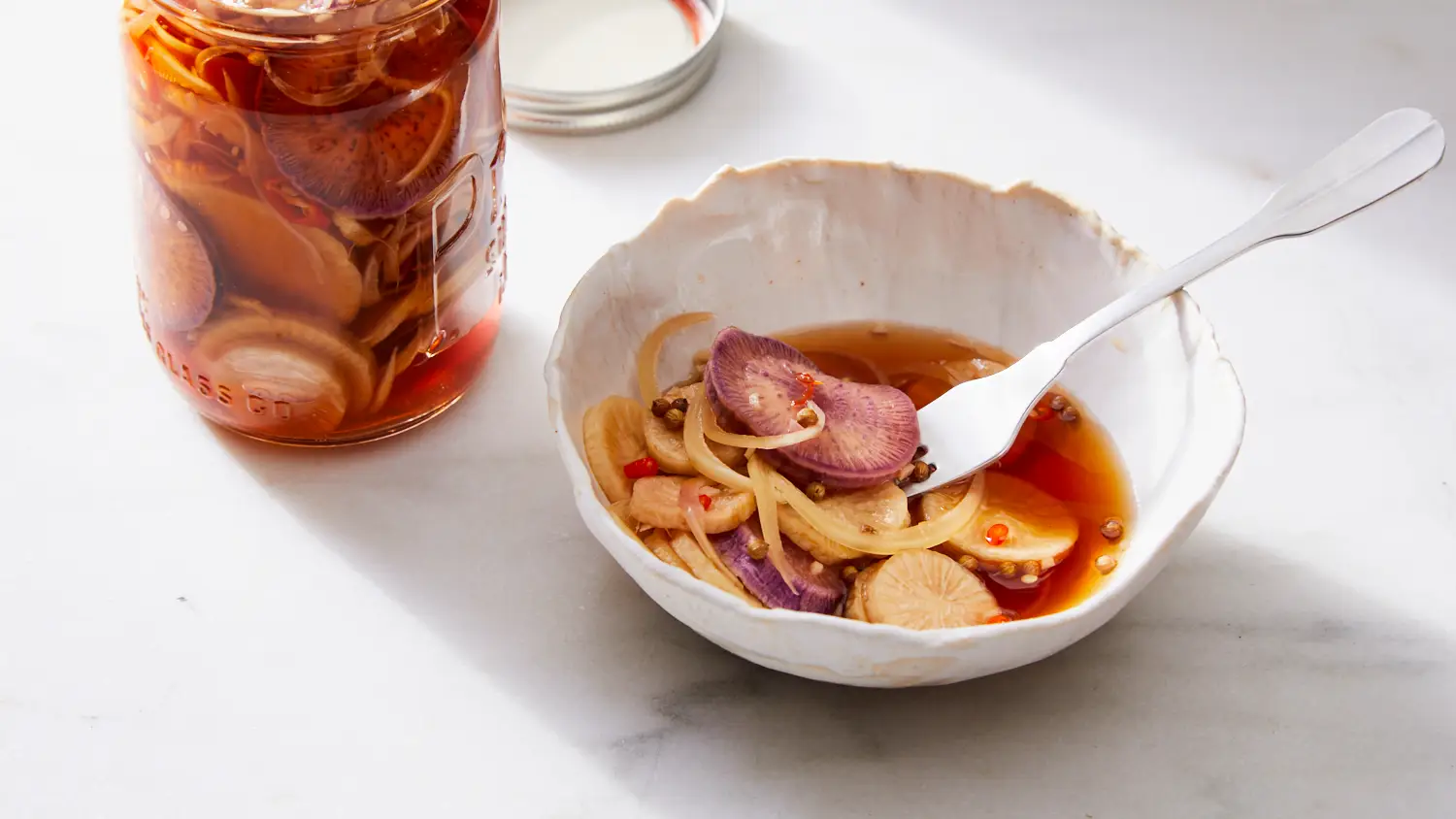 Fish Sauce-Pickled Radishes-image