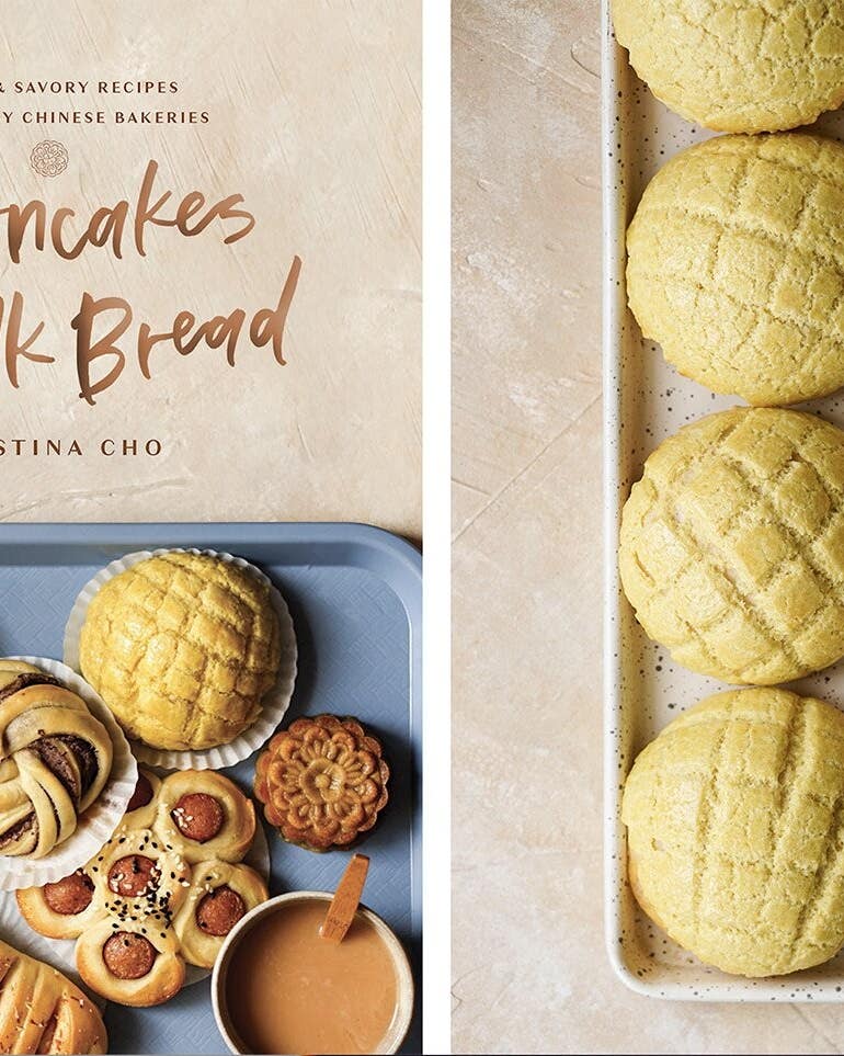 Mooncakes & Milk Bread Author Kristina Cho Celebrates Chinese-Style Baking Mooncakes and Milk Bread Cookbook Cover