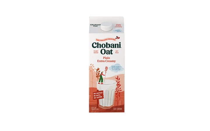 Best Oat Milks Overall Chobani Plain Extra Creamy Oatmilk Saveur