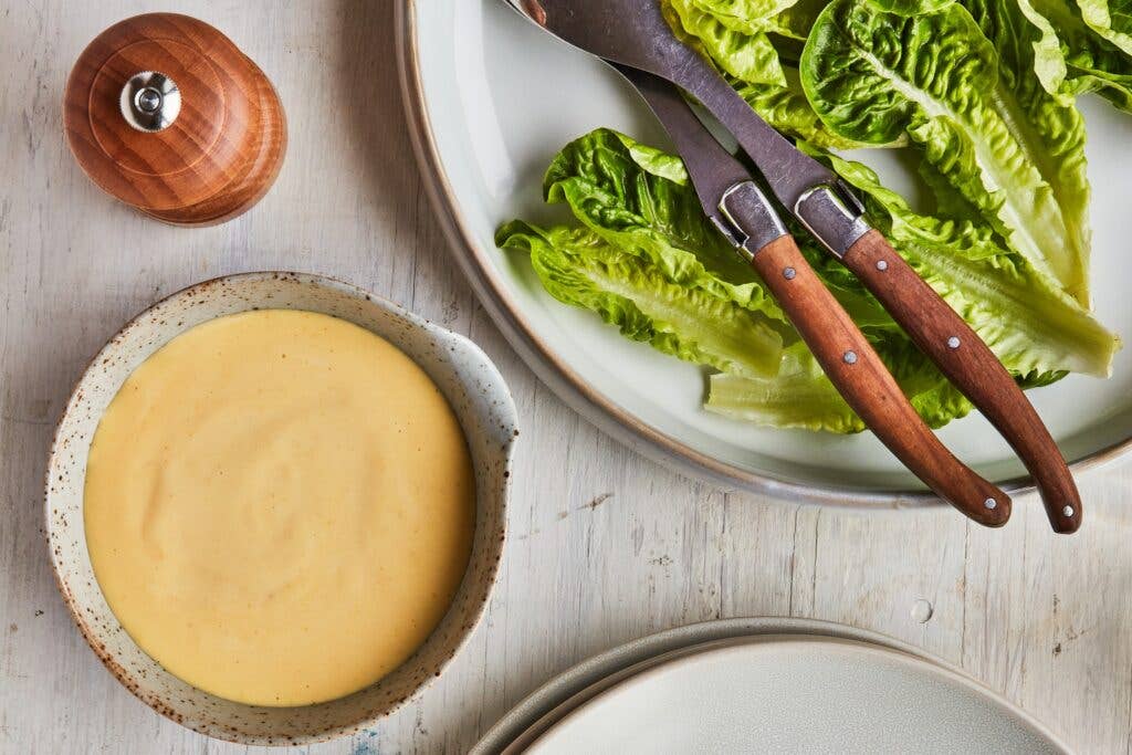 Bottarga Ceasar Salad Dressing Recipe