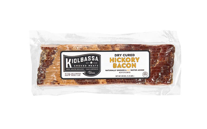 Best Bacon For Burgers Kiolbassa Dry Cured Hickory Bacon Saveur