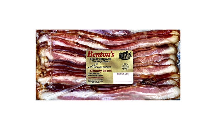 Best Bacon Overall Bentons Hickory Smoked Country Bacon Saveur