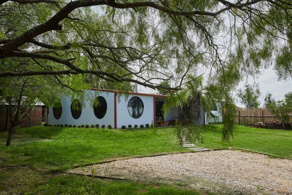 exterior of Francis Mallmann's artist's studio