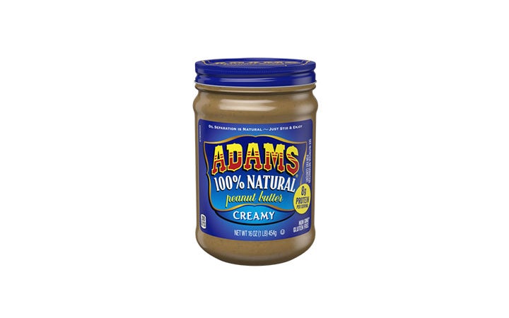 Best Peanut Butters No Added Ingredients Adams Natural Creamy Peanut Butter Saveur