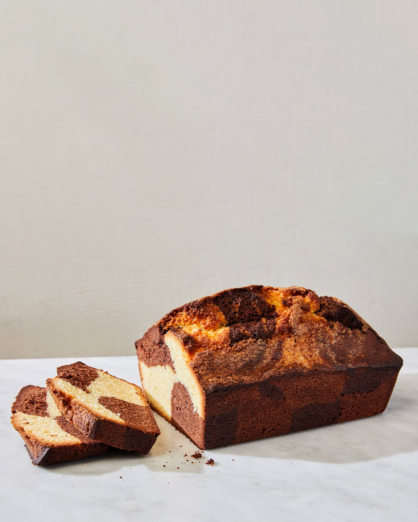 Marble Orange Chocolate Pound Cake Recipe Photo