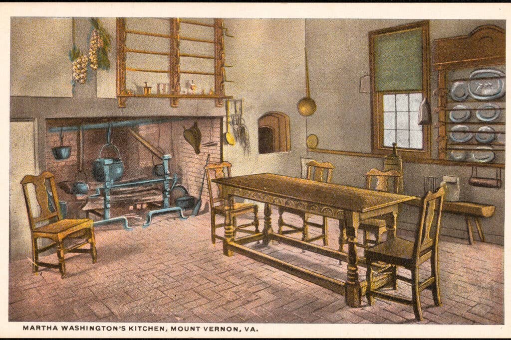 mofad permanent collection postcard kitchen