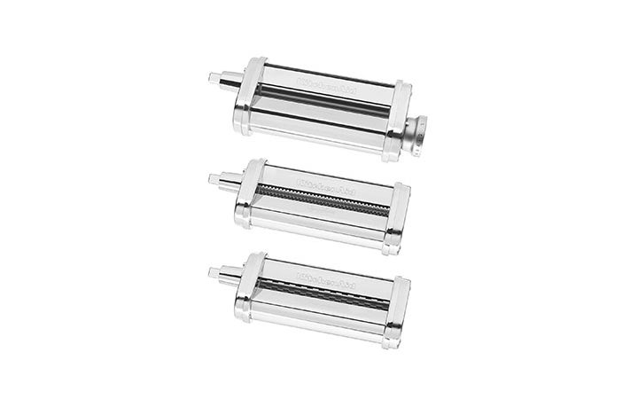Best Kitchenaid Attachments Overall 3 Piece Pasta Roller And Cutter Set Saveur