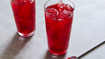 Rum and Beet Juice Cocktails