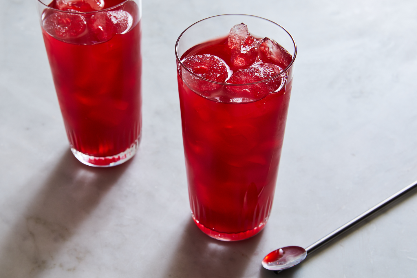 Rum and Beet Juice Cocktails